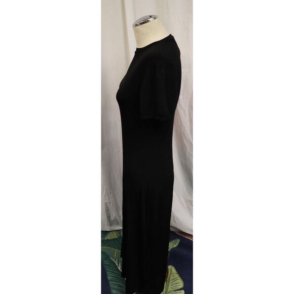 Marian & Maral Knee Length Body Con Fit and Flare Size Medium Short Sleeve (H) - Picture 4 of 7